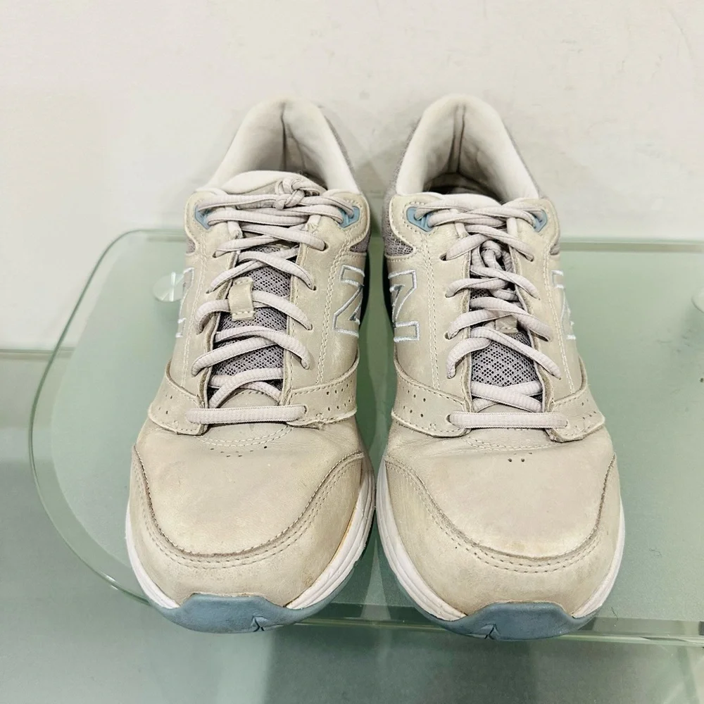 New Balance 928 V3 Women's Walking Shoes Size 8,5 B Brown‎ Gray Leather Sneakers